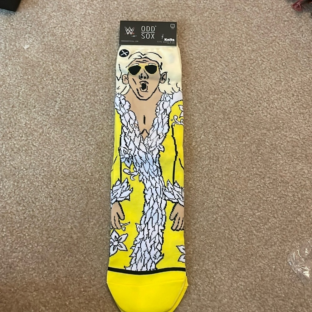 Odd Sox Unisex WWE Nature Boy Socks
